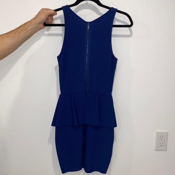 BCBG Bandage Peplum Dress - Picture 4 of 5